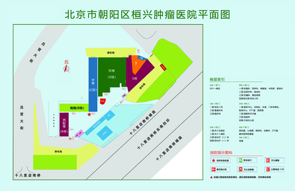 骚批视频北京市朝阳区桓兴肿瘤医院平面图